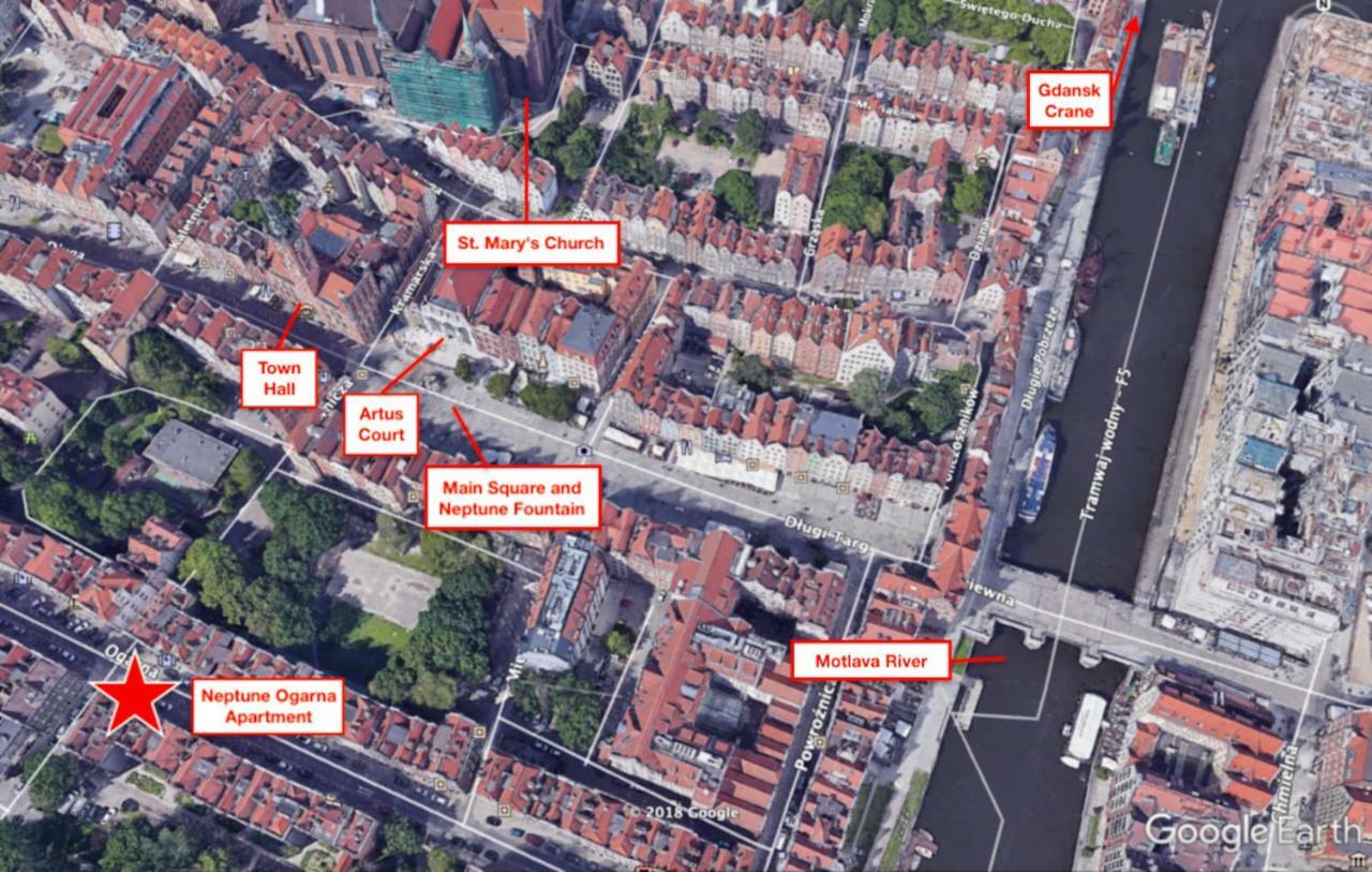 Old Town Super Apartment Ogarna Gdańsk Exterior foto